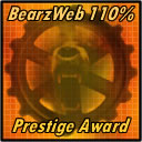 BearzWeb 110% Award