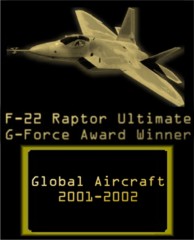 F-22 G-Force Award